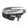 TYC Headlight Assembly for Cabrio, Golf 20-6474-90
