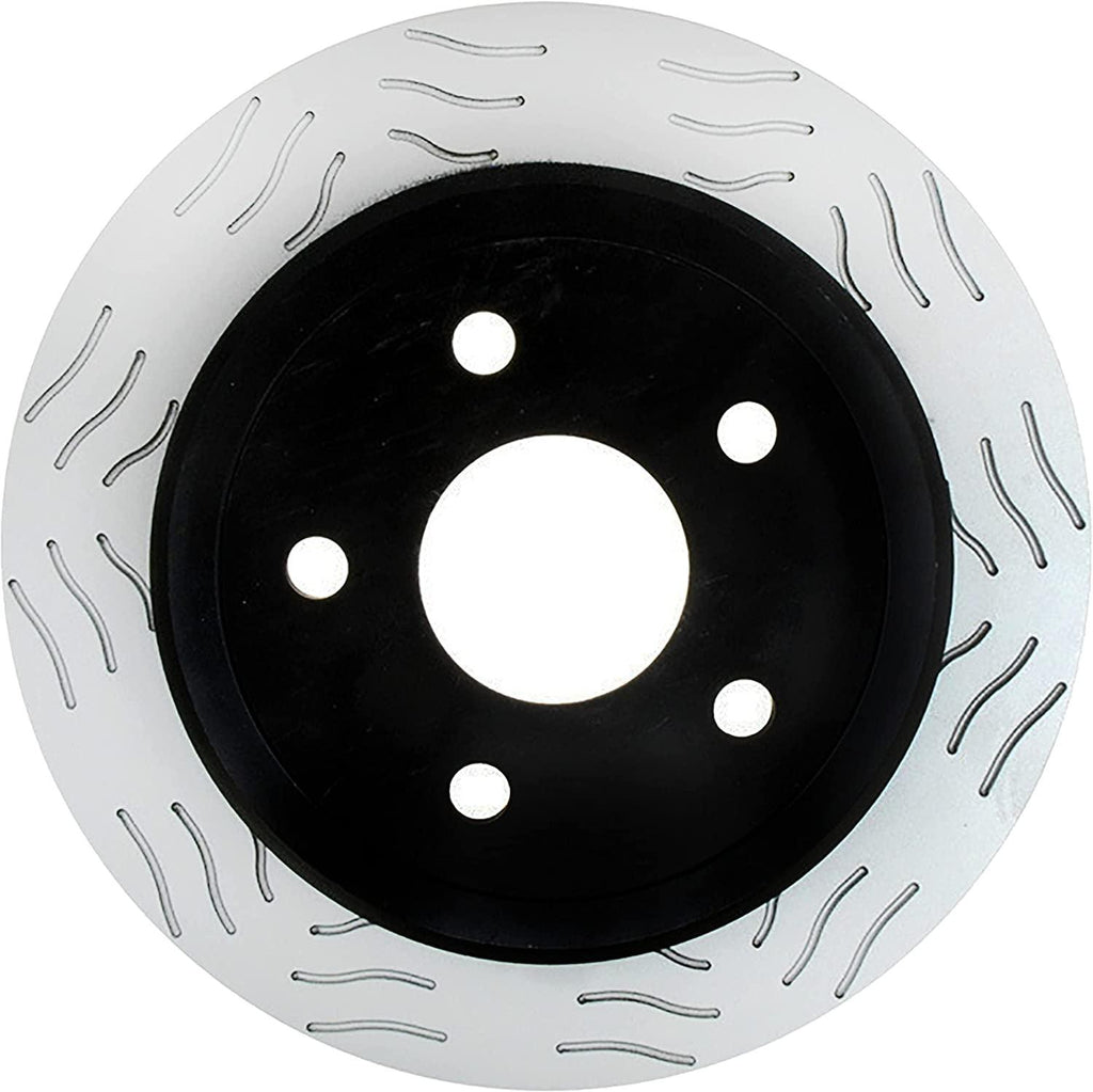 R-300 Specialty Street Performance Replacement Rear Disc Brake Rotor for Select Jeep Commander/Grand Cherokee Model Years (780296PER)