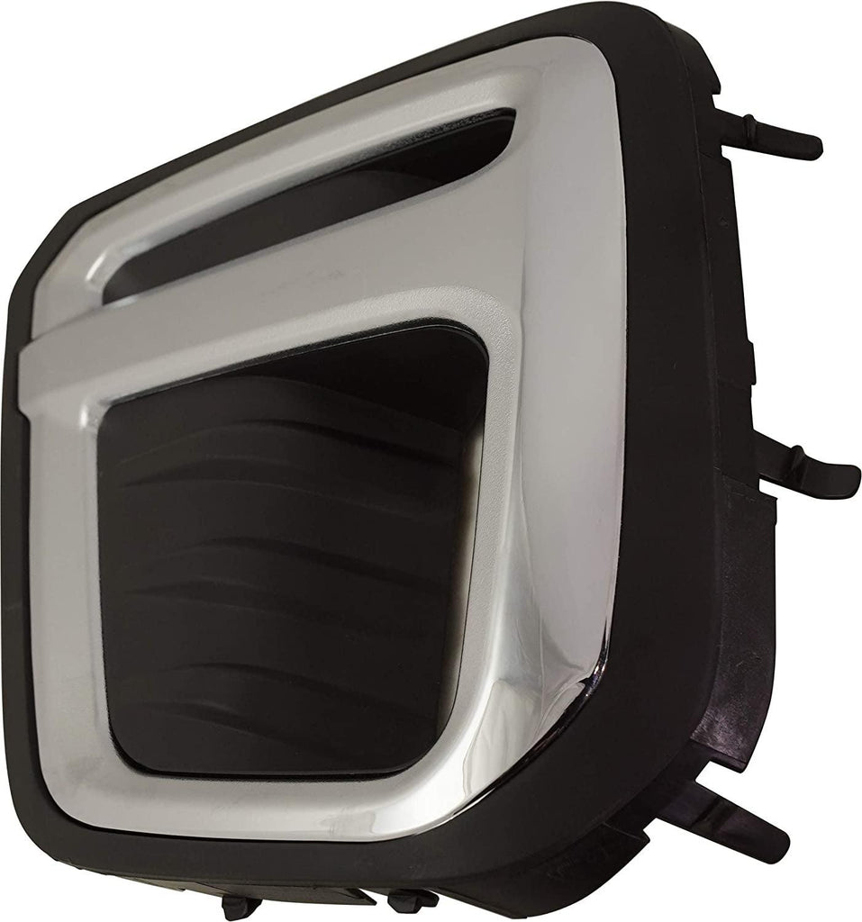 Front Fog Lamp Molding Compatible with 2019-2020 Subaru Forester Set of 2 Passenger and Driver Side Black with Chrome Trim Premier/Touring Models