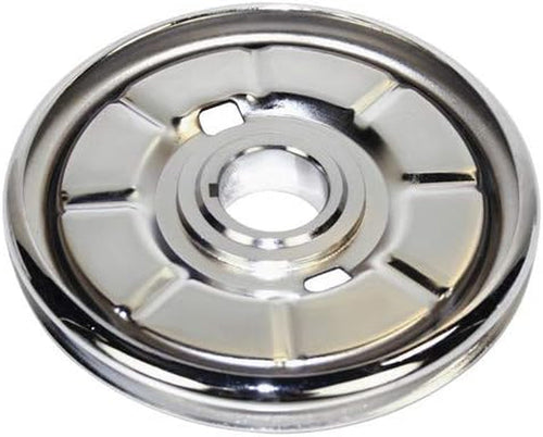 Chrome Stock Steel Crank Pulley, for Aircooled VW, Compatible with Dune Buggy