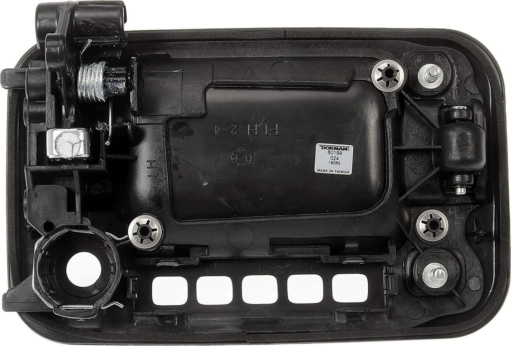 Dorman 80199 Front Driver Side Exterior Door Handle Compatible with Select Ford/Lincoln Models, Black and Chrome