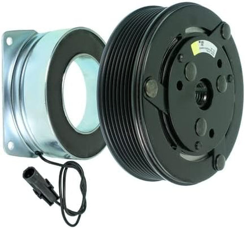 Ome GA Environmental Technologies 22-11006 A/C Compressor Clutch 5.29 In. Pv8 12 V York 3 Spring