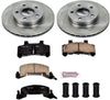 KOE4808 Autospecialty Front Replacement Brake Kit-Oe Brake Rotors & Ceramic Brake Pads