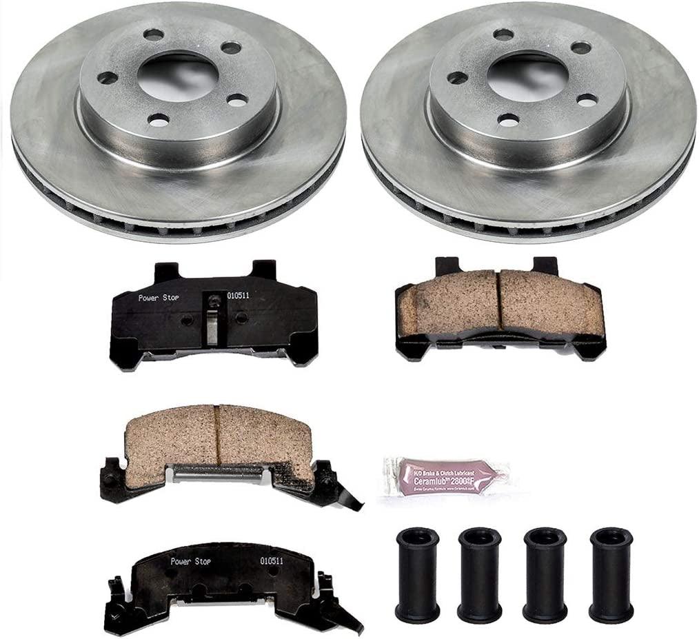 KOE4808 Autospecialty Front Replacement Brake Kit-Oe Brake Rotors & Ceramic Brake Pads