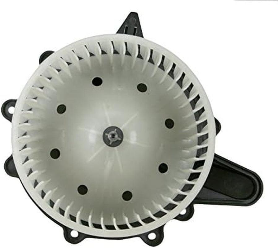 A/C AC Heater Blower Motor W/Fan Cage & Resistor Kit Compatible with Ford Lincoln