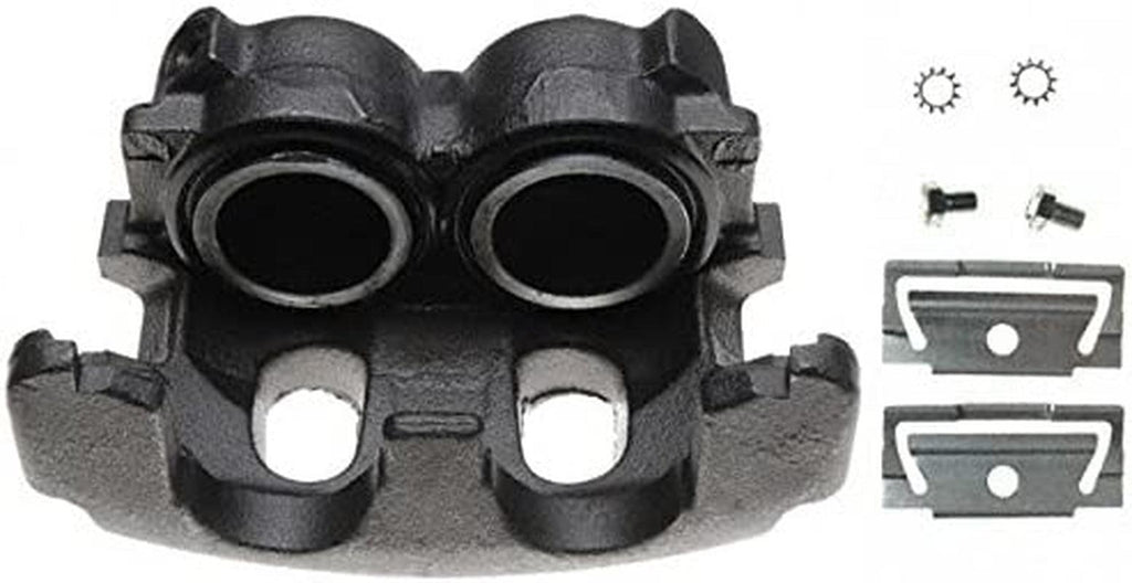 Gold 18FR650 Front Driver Side Disc Brake Caliper Assembly (Friction Ready Non-Coated), Remanufactured