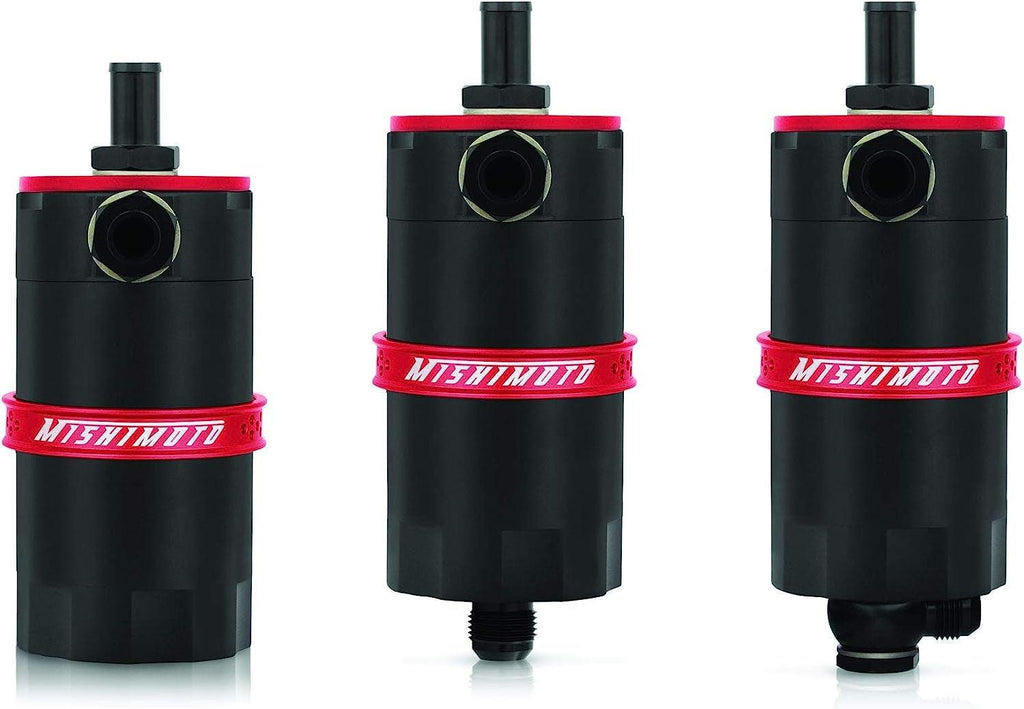 Baffled Oil Catch Can, Red