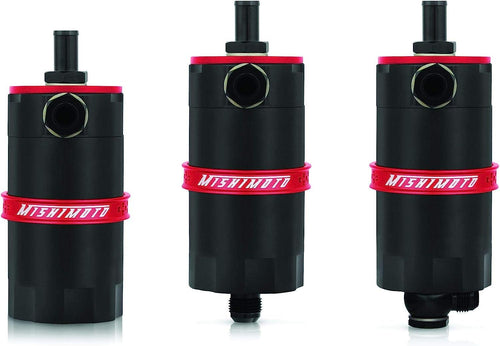 Baffled Oil Catch Can, Red