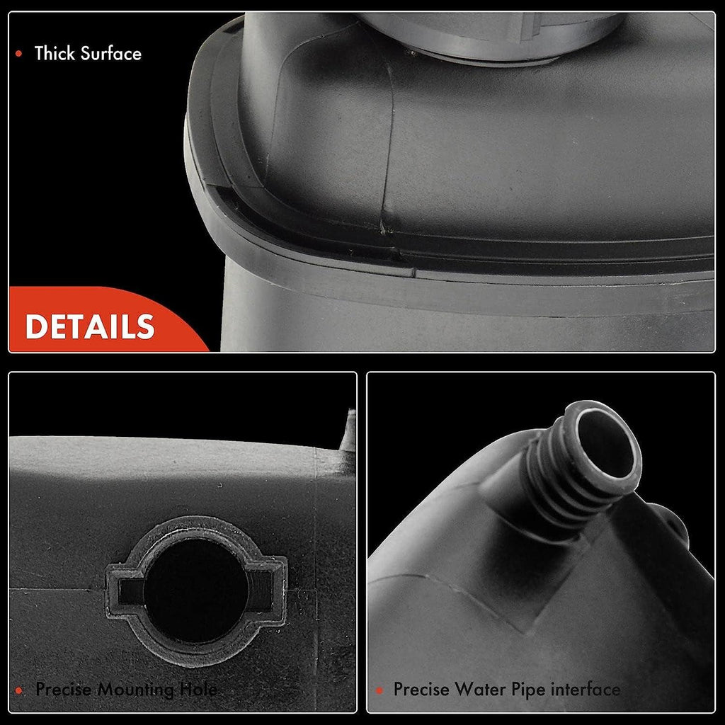 A-Premium Engine Coolant Overflow Recovery Expansion Tank [With Cap] Compatible with BMW 540I 740I 750Il 840Ci 850Ci 850Csi 850I Z8, Replace# 17111741167, 17111723071