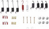 Professional 18K593 Rear Drum Brake Spring Kit with Springs, Pins, Retainers, and Washers