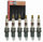 6 Pc Champion Iridium Spark Plugs Compatible with Jeep Wrangler 4.0L 4.2L L6 1987-2006