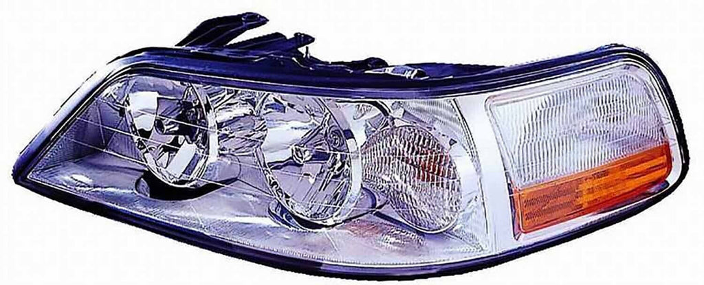 Depo Headlight Assembly for 03-04 Lincoln Town Car 331-1187L-ASH