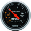 3376 Sport-Comp Electric Boost/Vacuum Gauge,2.3125 In.