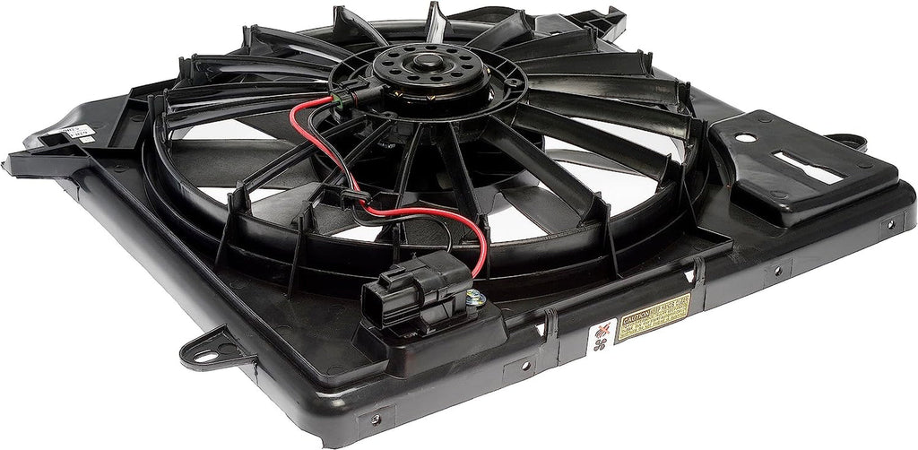 Dorman 620-055 Engine Cooling Fan Assembly Compatible with Select Jeep Models,Black