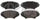 ADVICS AD1009 Disc Brake Pad Set