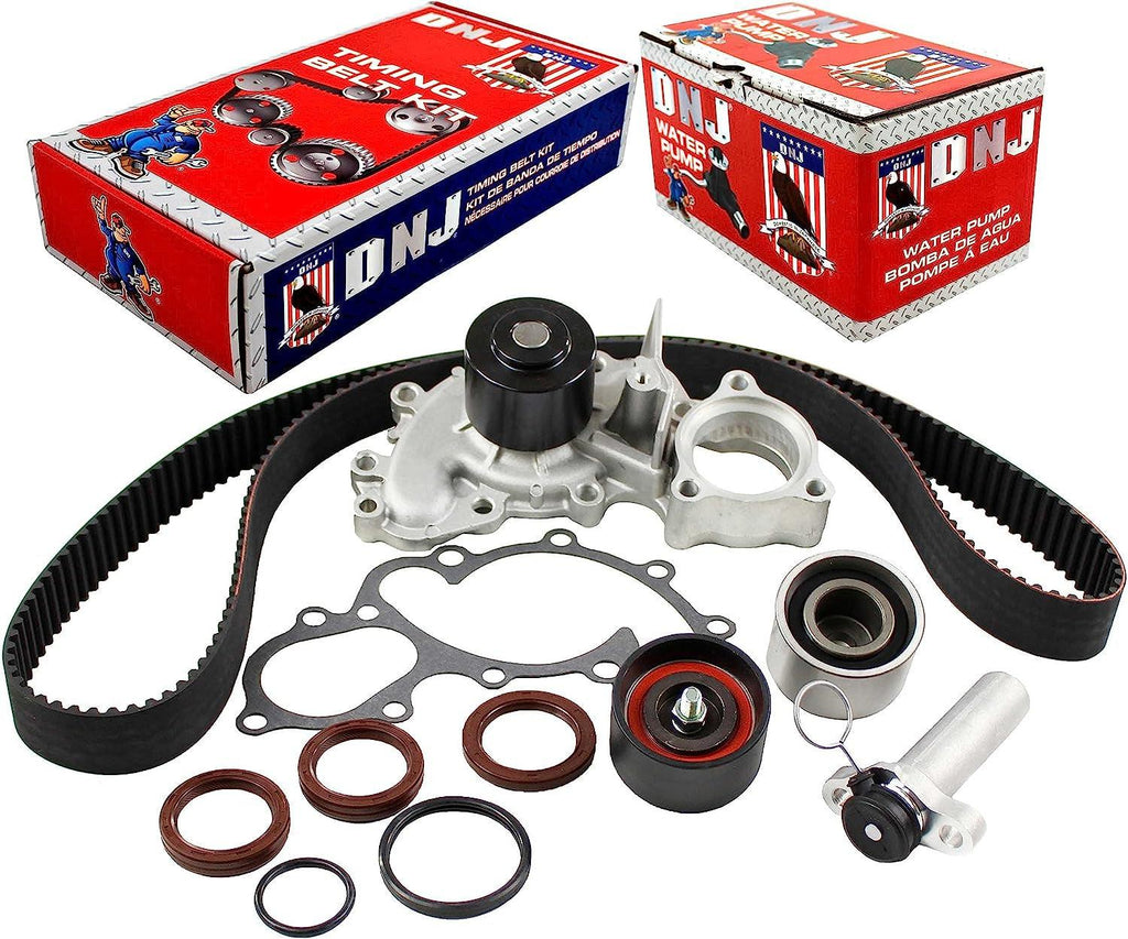 DNJ TBK958WP Timing Belt Kit with Water Pump/For 1992-1993/ Lexus/ ES300/ 3.0L/ DOHC/ V6/ 24V/ 2959Cc/ 3VZFE