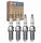 4 Pc Champion Copper plus Spark Plugs Compatible with Nissan Altima 2.5L L4 2002-2006