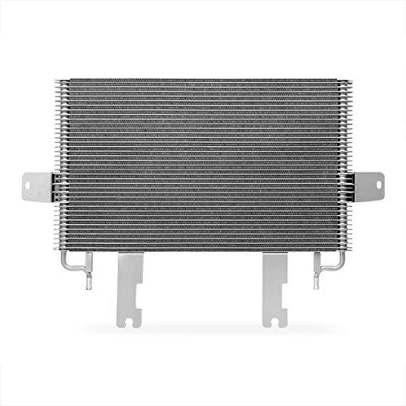 MMTC-F2D-99SL Transmission Cooler Compatible with Ford 7.3 Powerstroke 1999-2003 Silver