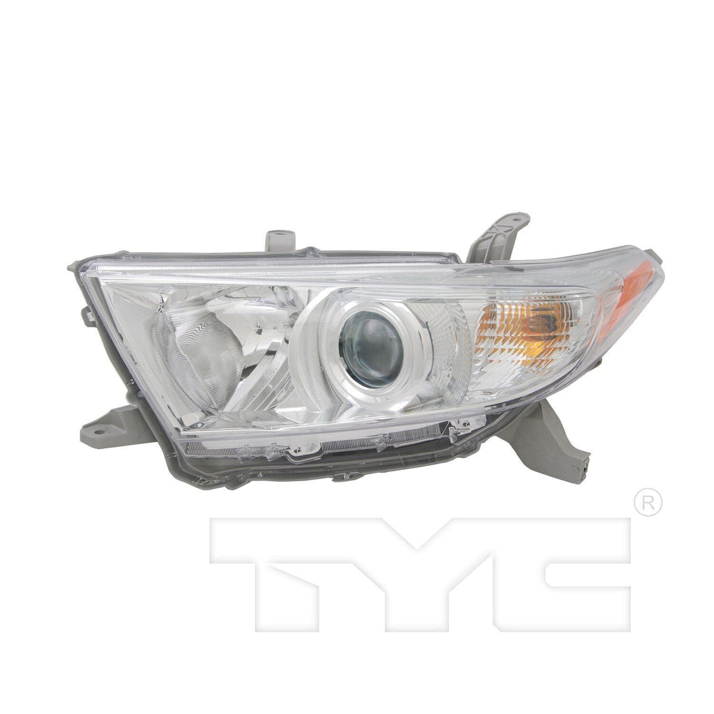 TYC Headlight Assembly for 11-13 Highlander 20-9170-00-9