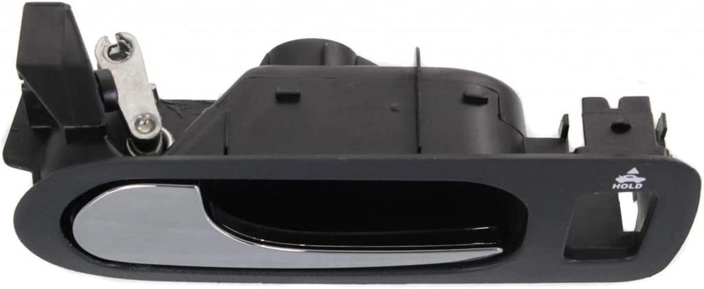 for Buick Lacrosse/Allure 2005-2009 Interior Door Handle Driver Side Front Ebony | Replacement for GM1352155 | 15257309