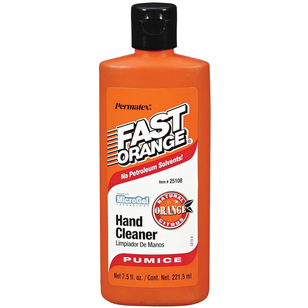 Permatex 25108-12PK Fast Orange Pumice Lotion Hand Cleaner, 7.5 Oz. (Pack of 12)