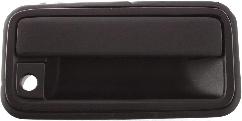 Front, Driver and Passenger Side Exterior Door Handle Set of 2 Compatible with 1988-1999 Chevrolet K1500, 1995-2000 Tahoe, 1988-1999 C1500 & 1992-1994 Blazer, Textured Black