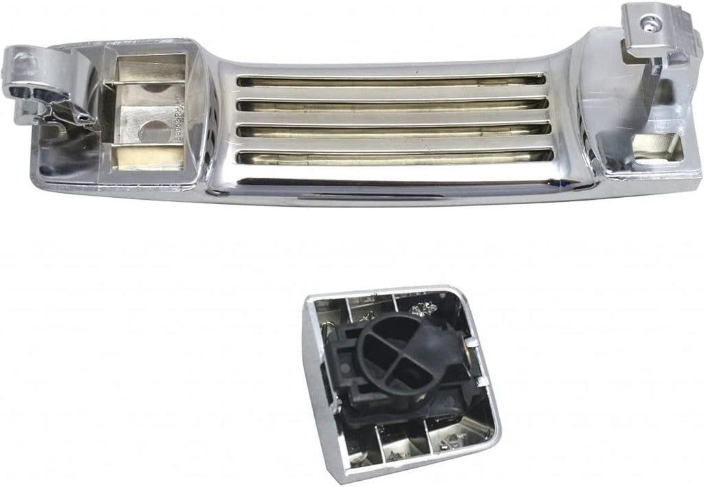 for Nissan Titan Exterior Door Handle Front, Passenger Side Chrome (2004-2015) | Trim:All Submodels