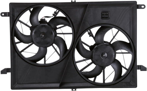621930 Cooling Fan Assembly Compatible with 2007-2019 GMC Acadia, Black