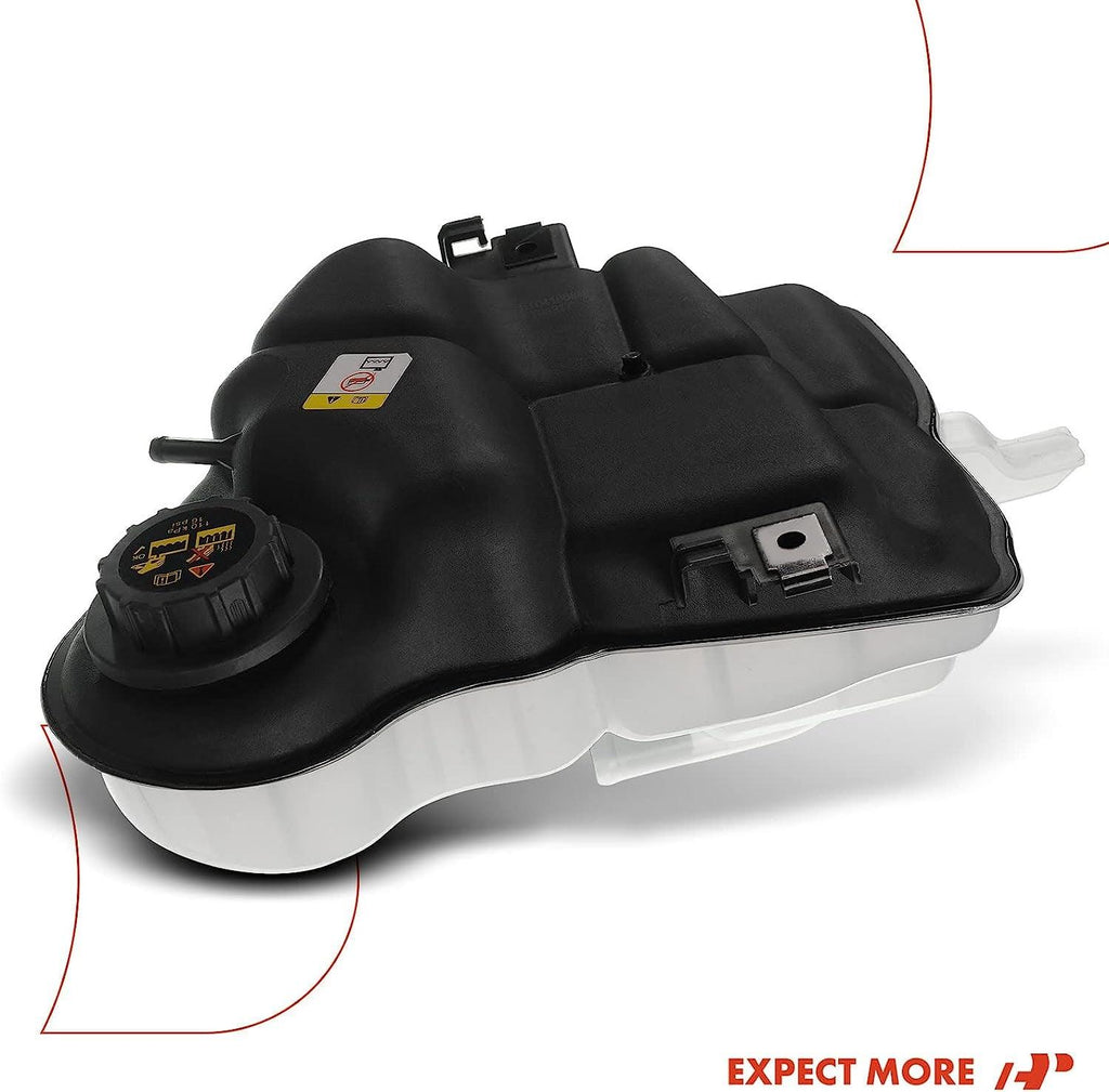 A-Premium Engine Coolant Overflow Recovery Reservoir Tank [With Cap] Compatible with Ford F-250 F-350 F-450 F-550 Super Duty 2003-2007 [5.4L 6.0L 6.8L], Excursion 2003-2005 [6.0L], Replace# 6C3Z8A080B