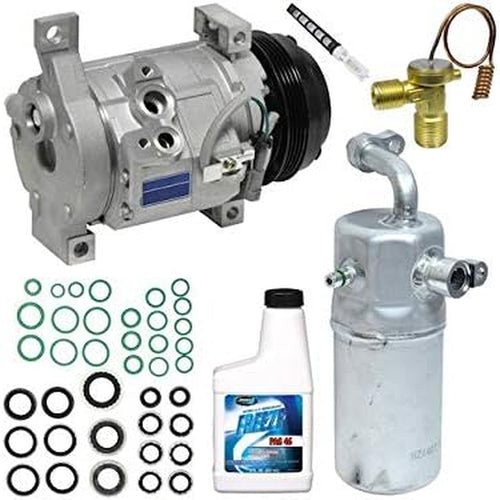 A/C Compressor Kit with Fixed Orifice - Compatible with 2000-2006 Chevy Tahoe (With Rear AC)