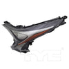 TYC Headlight Assembly for 16-18 Prius 20-9800-90