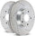 Power Stop JBR1311XPR Front Evolution Drilled & Slotted Rotor Pair