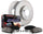 KOE4704 Autospecialty Rear Replacement Brake Kit-Oe Brake Rotors & Ceramic Brake Pads