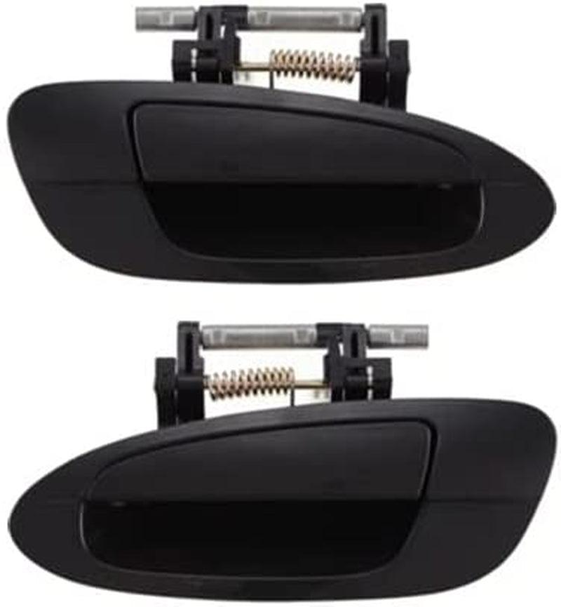 Rear Exterior Door Handle Compatible with 2002-2006 Nissan Altima, Set of 2, Driver and Passenger Side