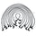 Spark Plug Wire Set for Caprice, Monte Carlo, El Camino, Caballero+More 924-1423