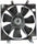 600730 Kia Replacement Radiator Cooling Fan Assembly
