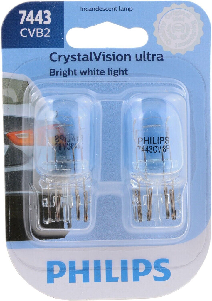 Headlight Bulb for Voyager, Transit Connect, Gladiator, Wrangler+More 7443CVB2
