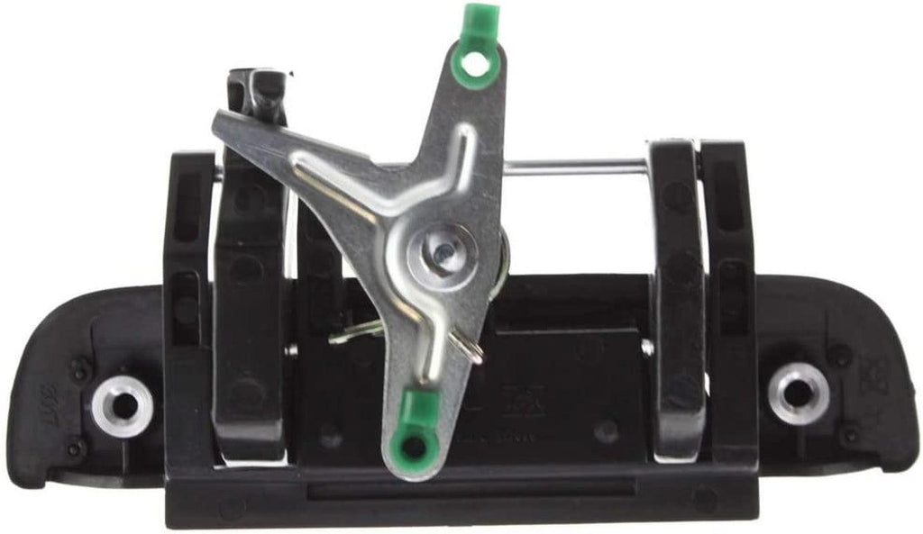 Front Exterior Door Handle Kit Compatible with 1995-2004 Toyota Tacoma Textured Black Driver and Passenger Side