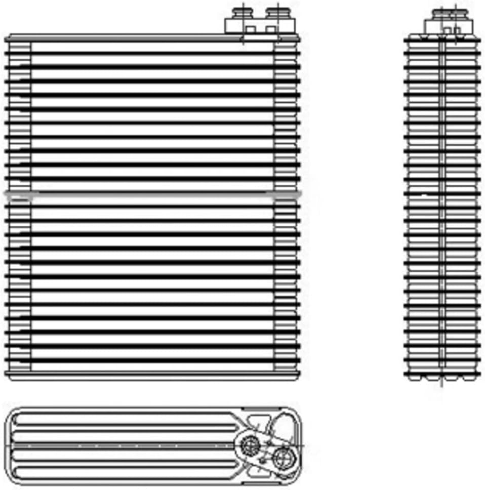 TYC 97148 Replacement Evaporator for Toyota