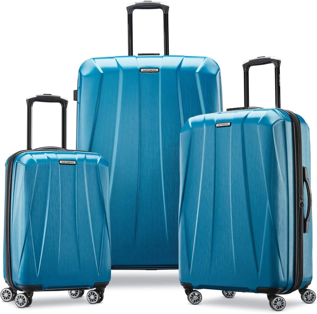 Samsonite Centric 2 Hardside Expandable Luggage with Spinner Wheels, Caribbean Blue, Carry-On 20-Inch