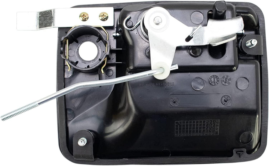 2Pc Front outside Exterior Door Handle Kit Set Black for Ford Super Duty