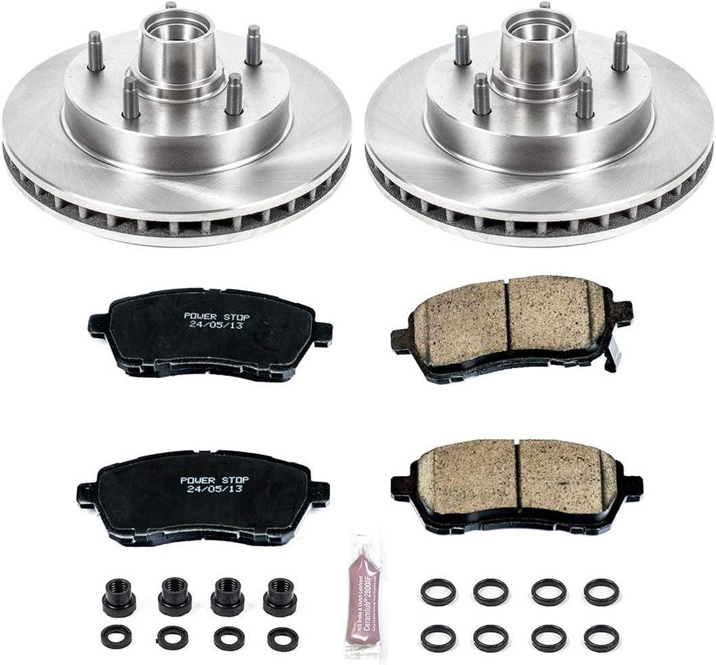 KOE4875 Autospecialty Front Replacement Brake Kit-Oe Brake Rotors & Ceramic Brake Pads