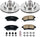 KOE4875 Autospecialty Front Replacement Brake Kit-Oe Brake Rotors & Ceramic Brake Pads