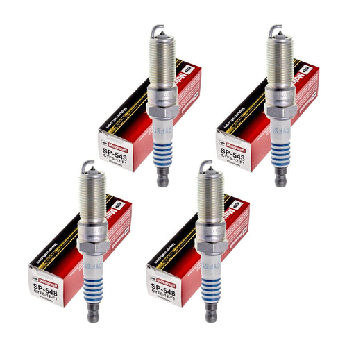 Set of 4 OEM Motorcraft Platinum Spark Plug SP548 for Cadillac Chevy Ford 11-17