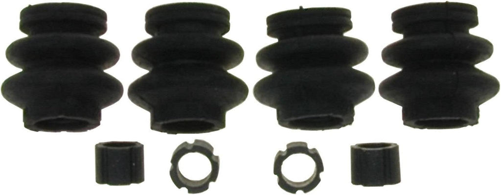 Professional 18K2448 Rear Disc Brake Caliper Rubber Bushing Kit with Seals and Bushings