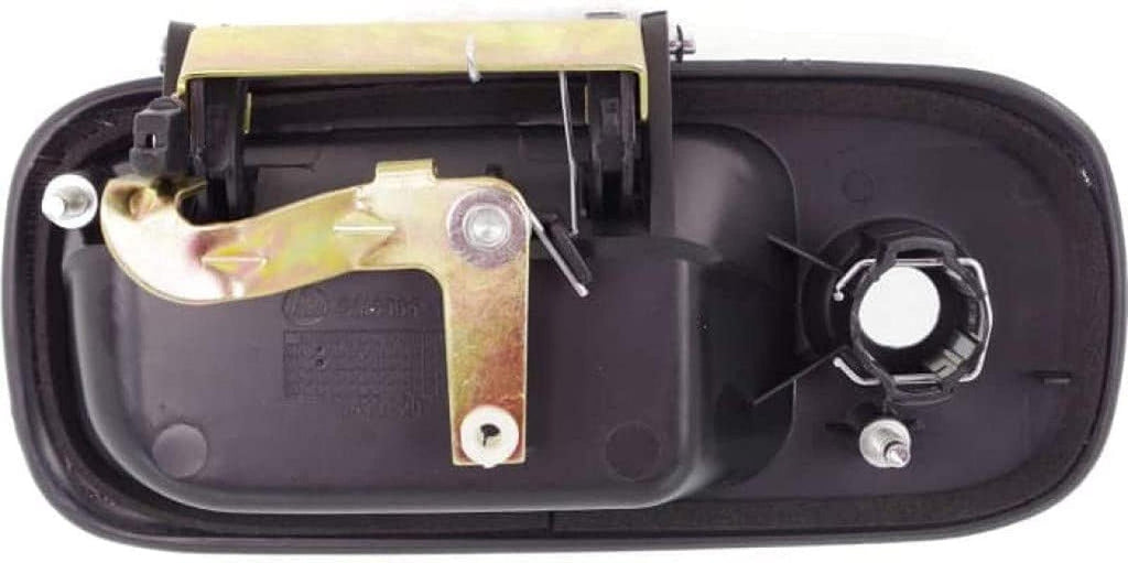 For Chevy Express 1500 Exterior Door Handle Rear Passenger Side - Side Hinged Door Textured Black 2010-2014 | with Key Hole | Trim: Base/Ls/Lt | GM1521152 | 23473841