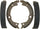 Professional 17873B Rear Brake Shoe Set