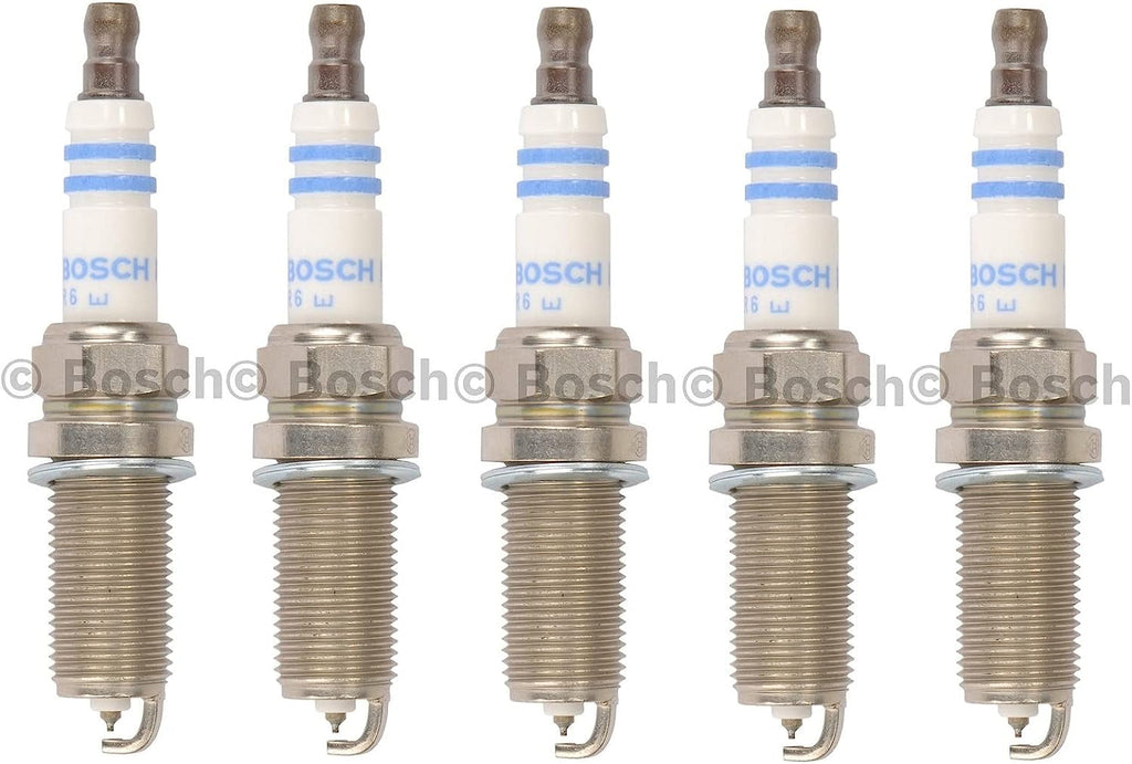 Set of 5 Iridium Spark Plugs  Premium for Volvo C30 C70 S40 S60 V50 V70 2.5 L5