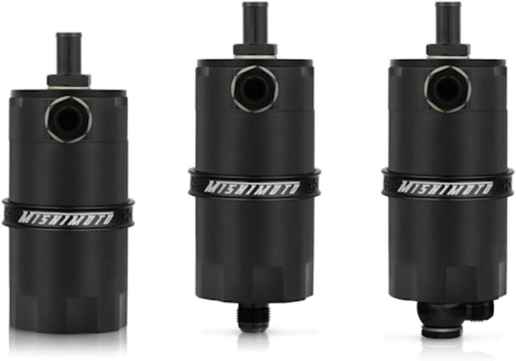 Baffled Oil Catch Can, Black