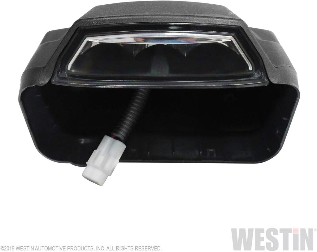 Westin 28-51003 R5 LED Light Kit Black Includes 4 End Caps with Integrated LED Lights and Wiring Harness